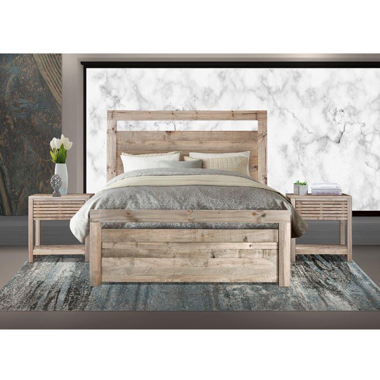 Carla Bed (Driftwood) - Double Bed