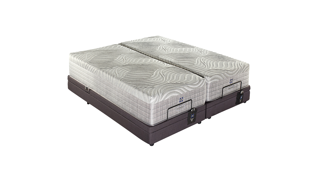 Sealy beds with adjustable bases - the Sealy Posturematic Odessa.