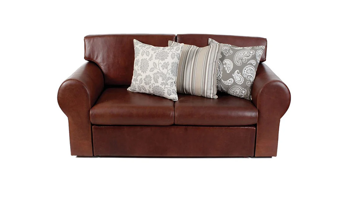 Leather sleeper couches look luxurious and feel fantastic.