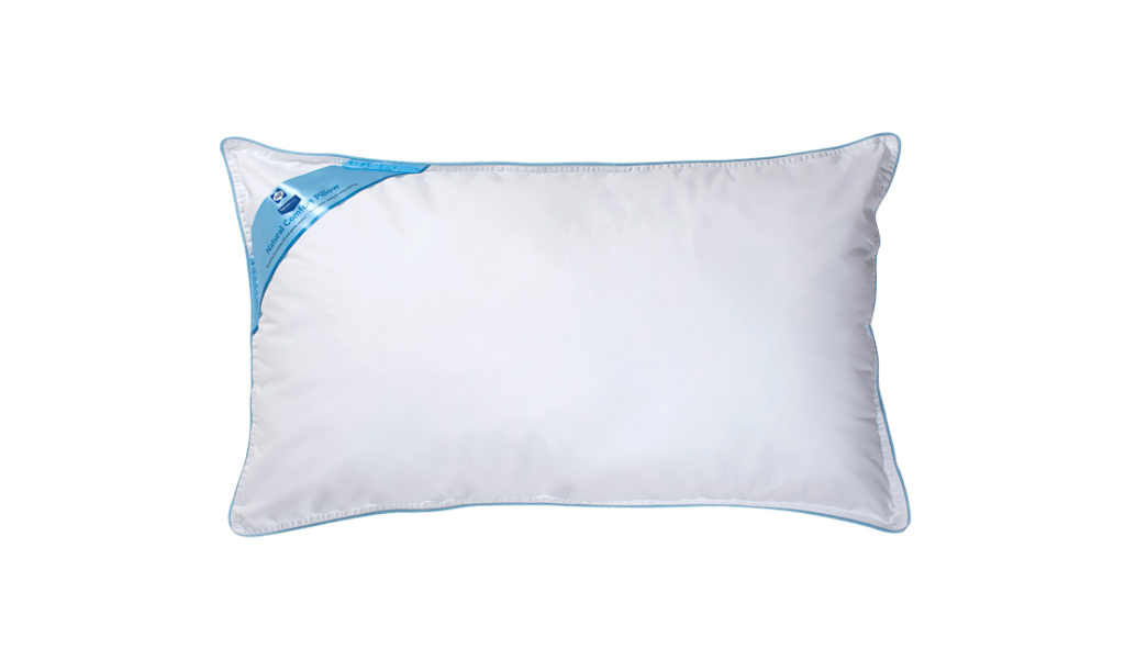 The Sealy Natural Comfort pillow looks like a classic pillow. 